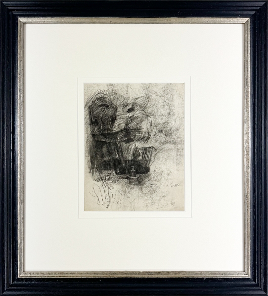 ENSOR James - Stilleven met stoel en inktpot